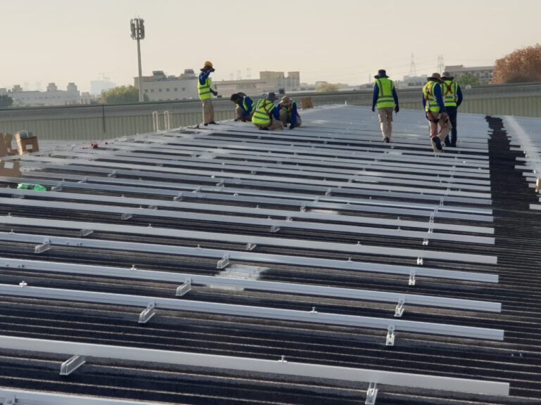 Solar Rooftop Structure with Dubai Municipality Aproval