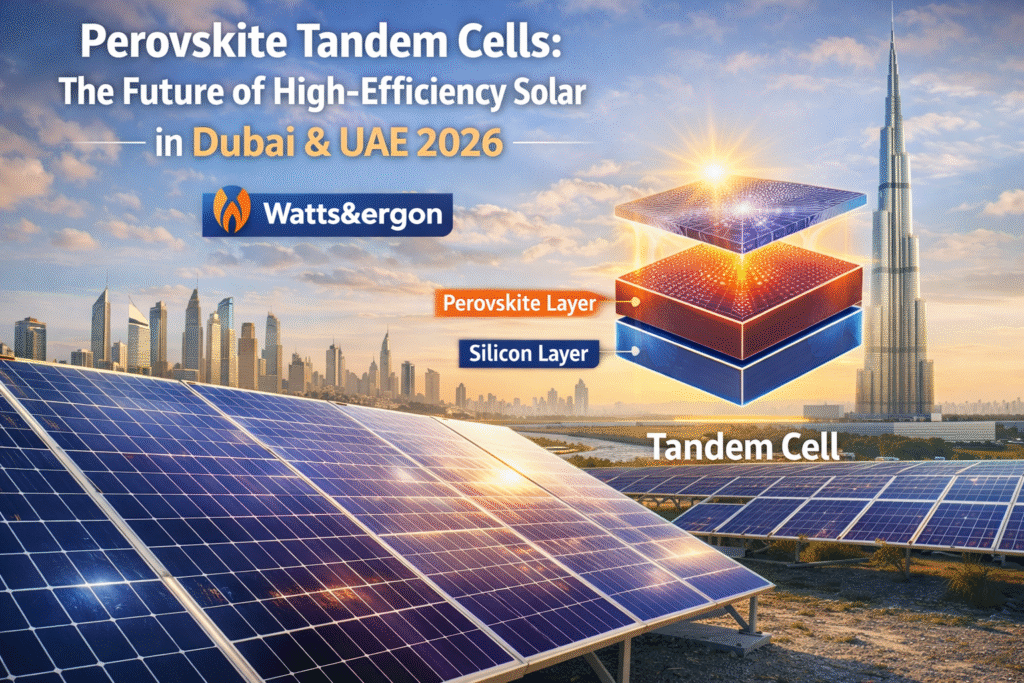 Perovskite Tandem Cells: The Future of High-Efficiency Solar in Dubai ...