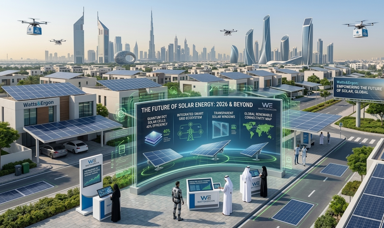 The Future of Solar Energy in 2026 and Beyond - DEWA-approved solar in UAE
